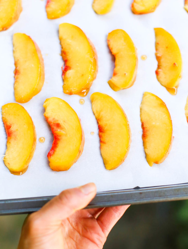 roasted peaches