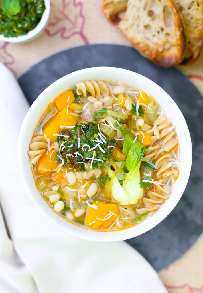 minestrone fall soup 