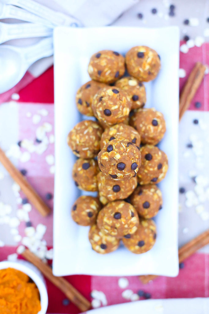 pumpkin chocolate chip balls