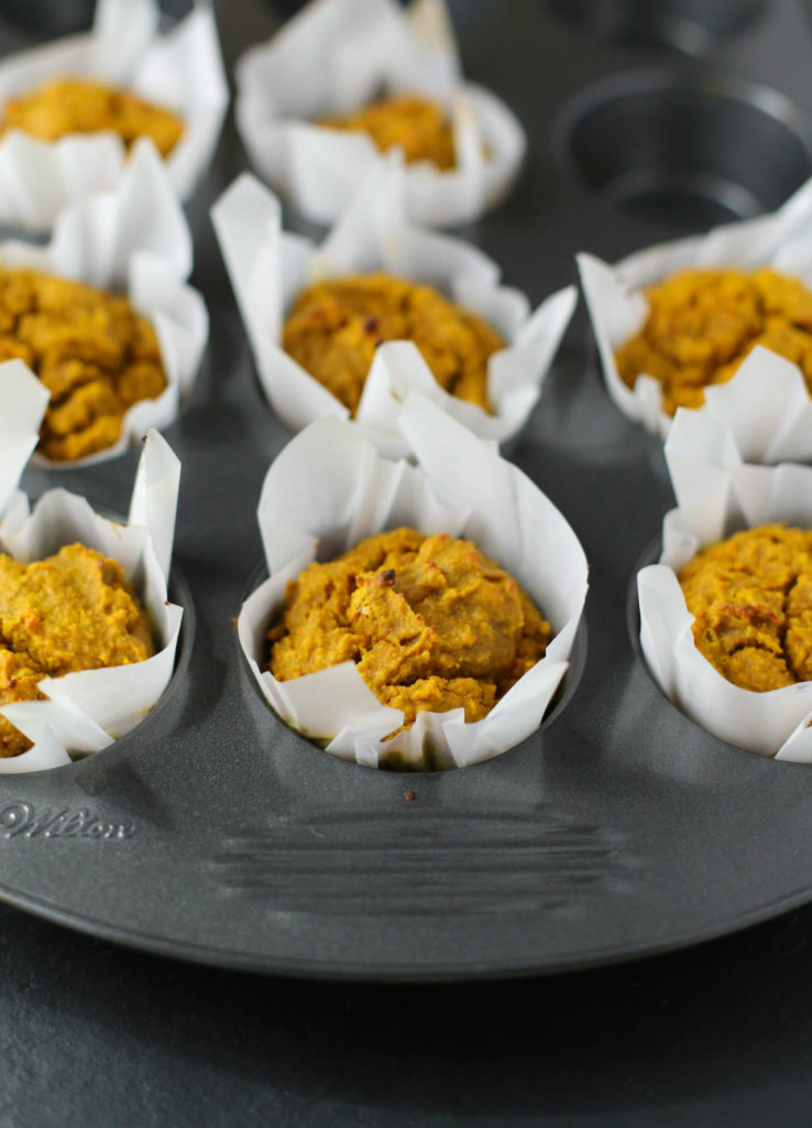 healthy breakfast sweet potato turmeric protein muffins grain free dairy free gluten free