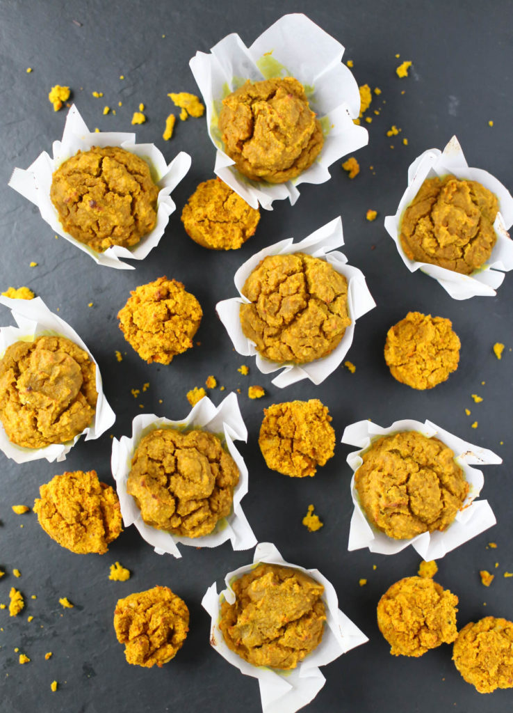 healthy breakfast sweet potato turmeric protein muffins grain free dairy free gluten free