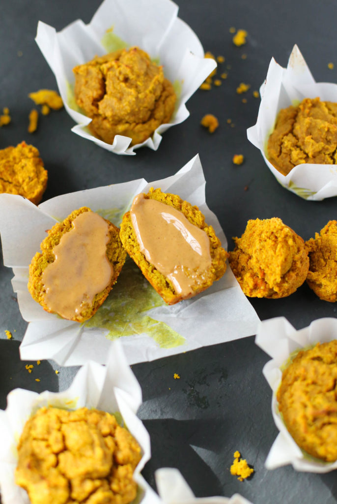 healthy breakfast sweet potato turmeric protein muffins grain free dairy free gluten free