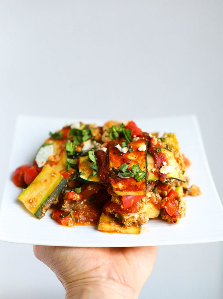 zucchini, lasagna, everyday meals, comfort foods, healthy, dinner, gluten-free, dairy-free, vegan