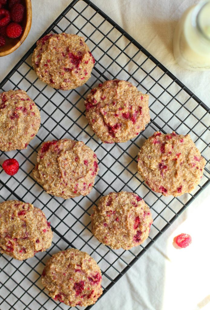 oatmeal, raspberry, breakfast, cookies