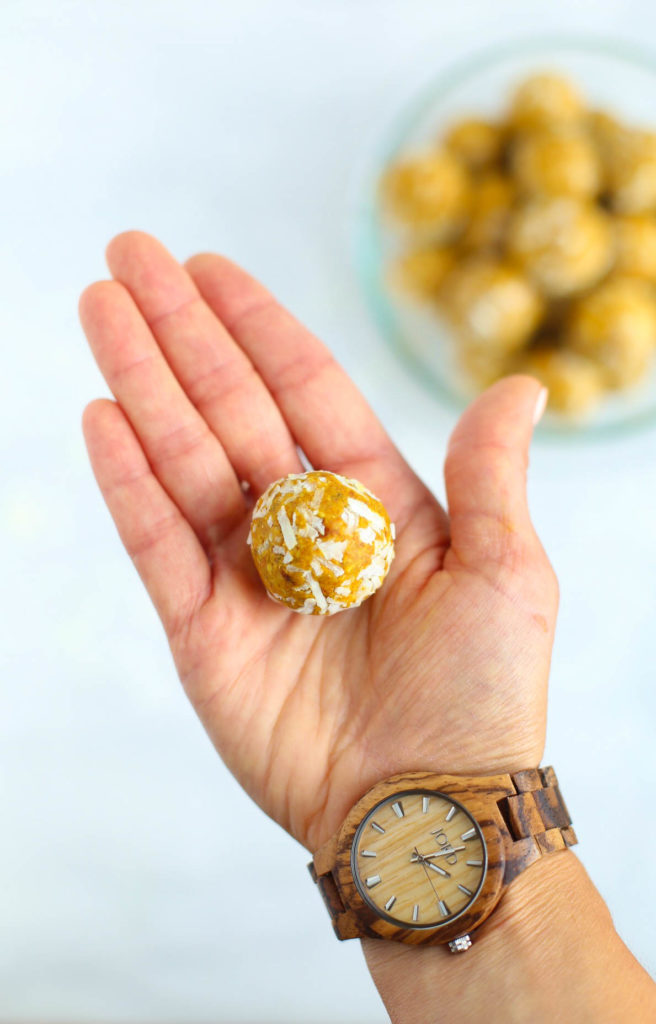 no bake, lemon, turmeric, energy balls