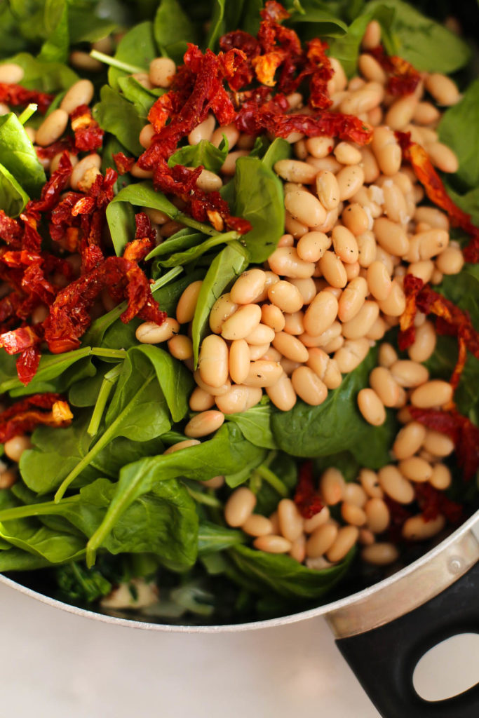 beans, dinner, easy, everyday meals, greens, healthy recipes, Italian cuisine, lunch, side dish, vegan